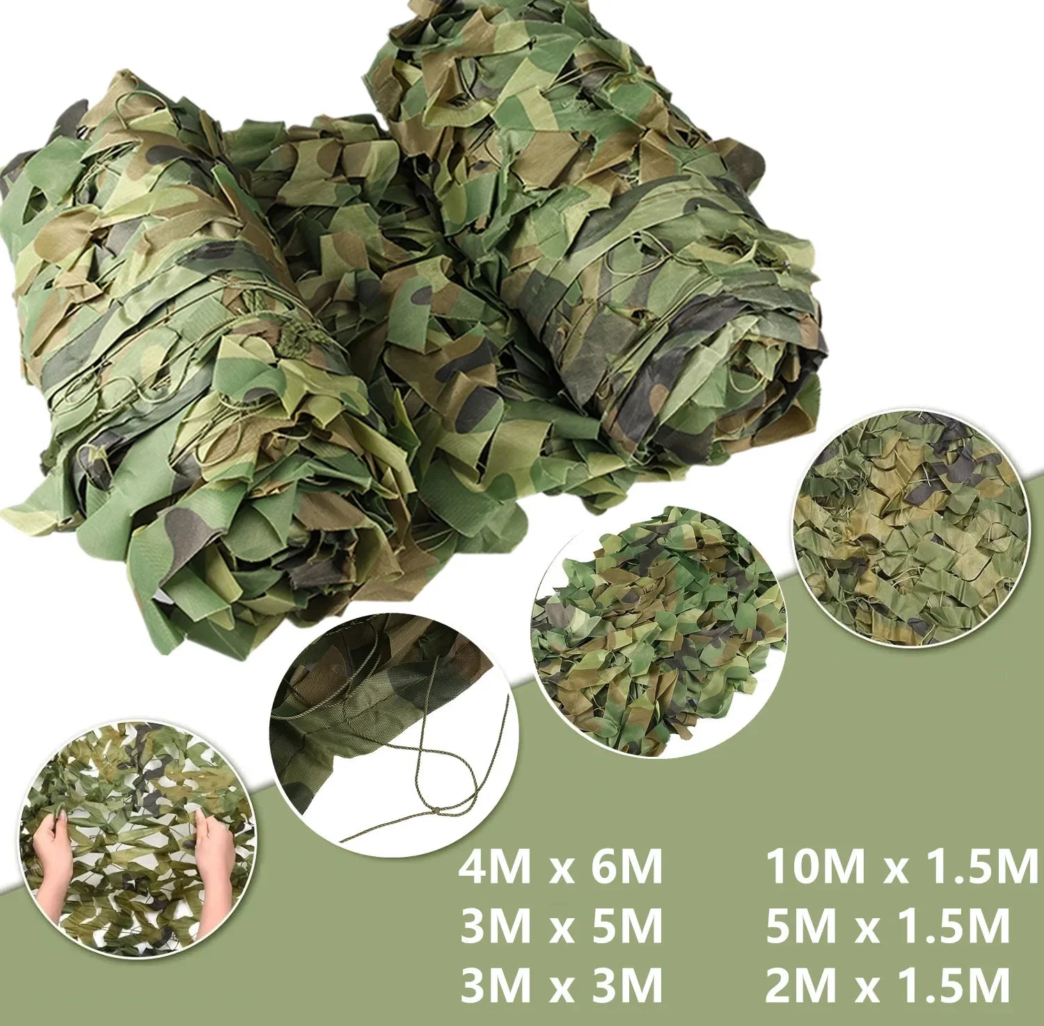 Military camouflage net