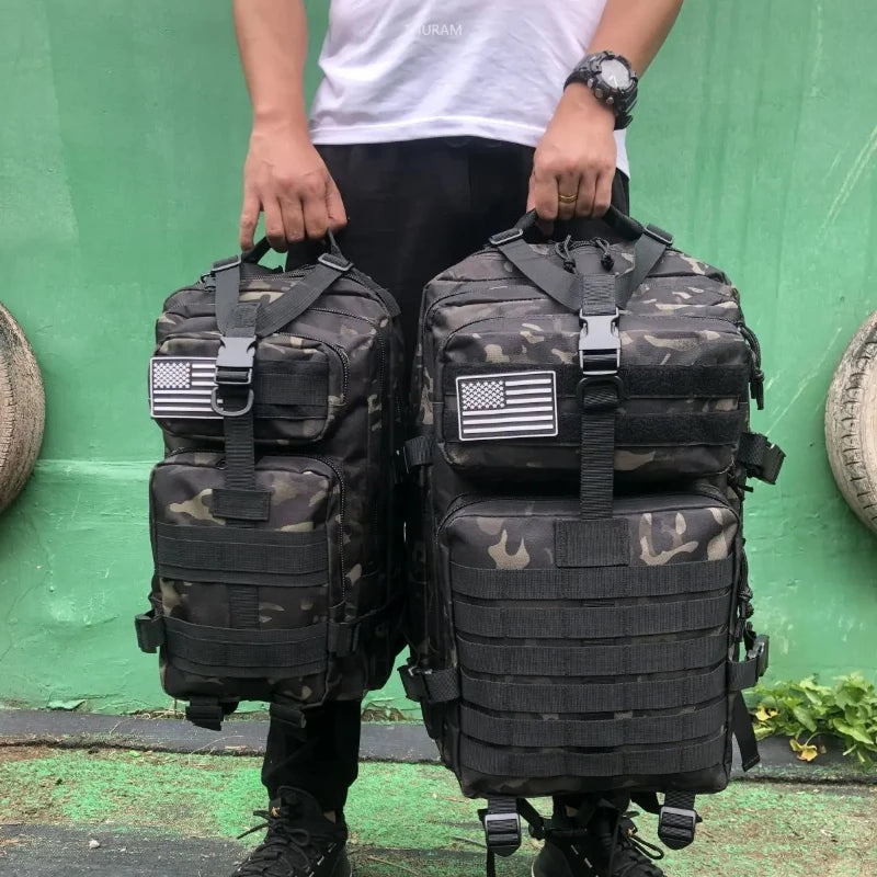 25L/50L Waterproof Backpack for Hiking, Fishing, Hunting, Outdoor Sports, Camping