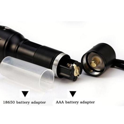 Lampe torche tactique à LED 5 000 lumens, haute puissance