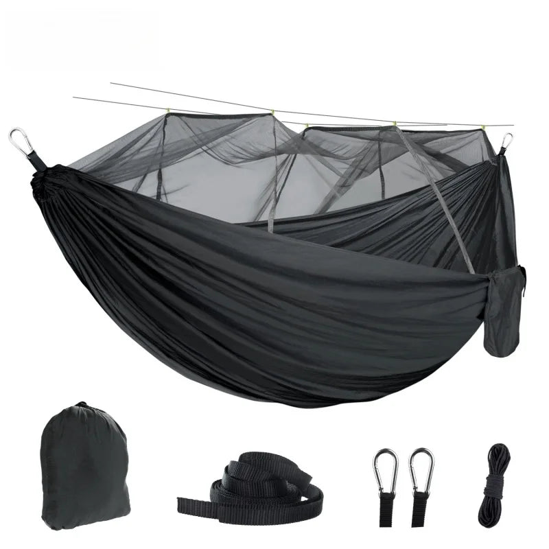 Portable Mosquito Repellent Hammock for Camping Travel Sleeping Gear