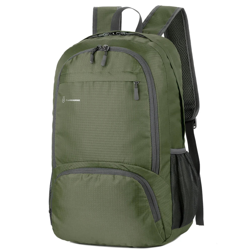 Lightweight, waterproof, foldable backpack, ideal for travel, hiking or day trips