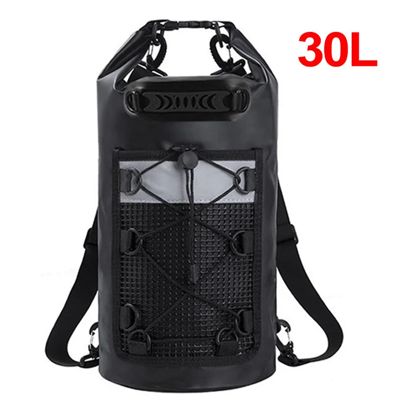 10L 20L 30L PVC Waterproof Swimming Backpack for Kayaking Trekking Rafting Boating