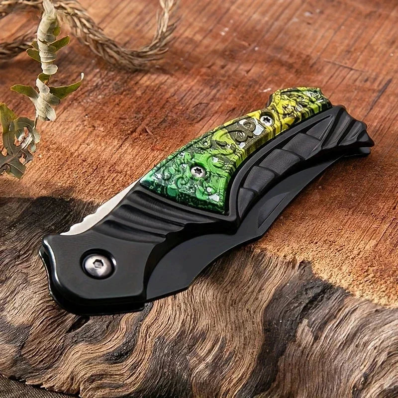 Sharp survival knife, suitable for camping and hiking