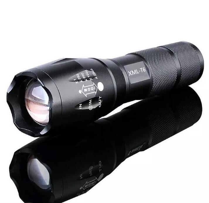 Lampe torche tactique à LED 5 000 lumens, haute puissance