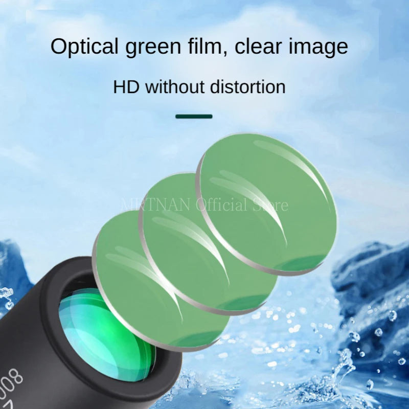 2000x25 HD Outdoor Monocular Telescope Portable Telescope Hunting Bird Watching