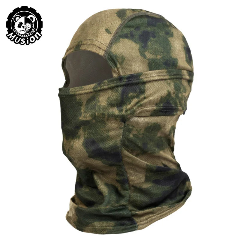 Musion Camouflage Balaclava Face Mask Bandana Hood Headwear for Motorcycle Skiing Hunting
