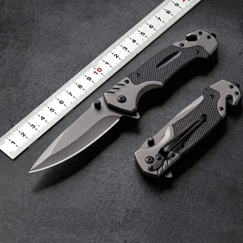Tactical Folding Knife, Survival Pocket Knives for Self Defense, Hunting Weapon, Outdoor Camping