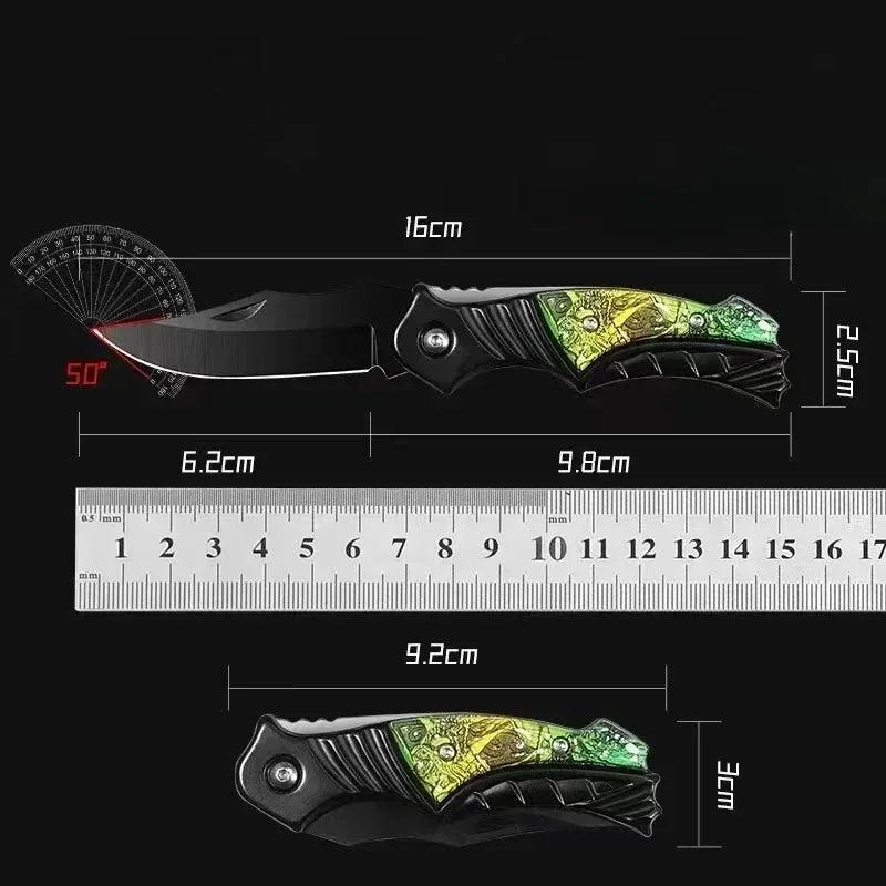Sharp survival knife, suitable for camping and hiking