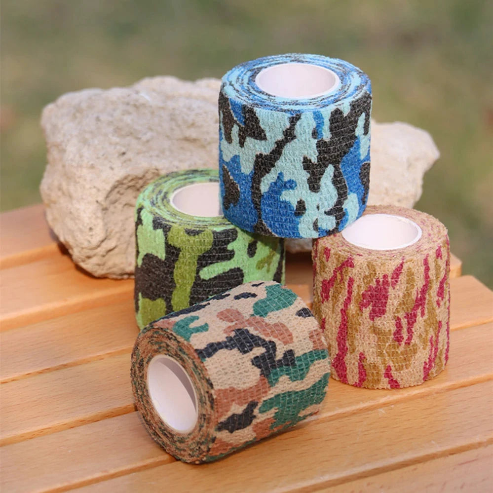 1 roll of 4.5m x 5cm waterproof stealth camouflage tape