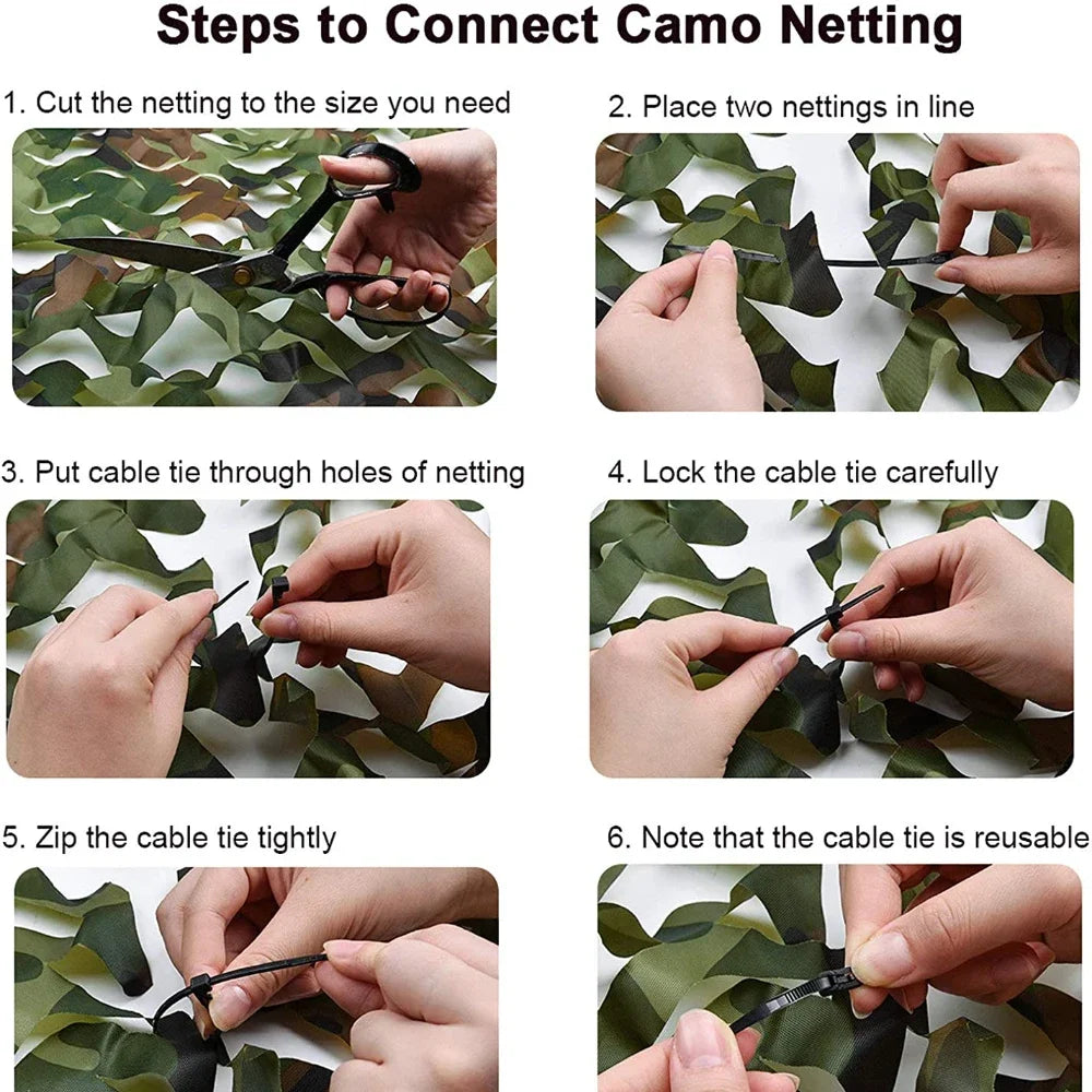 Military camouflage net