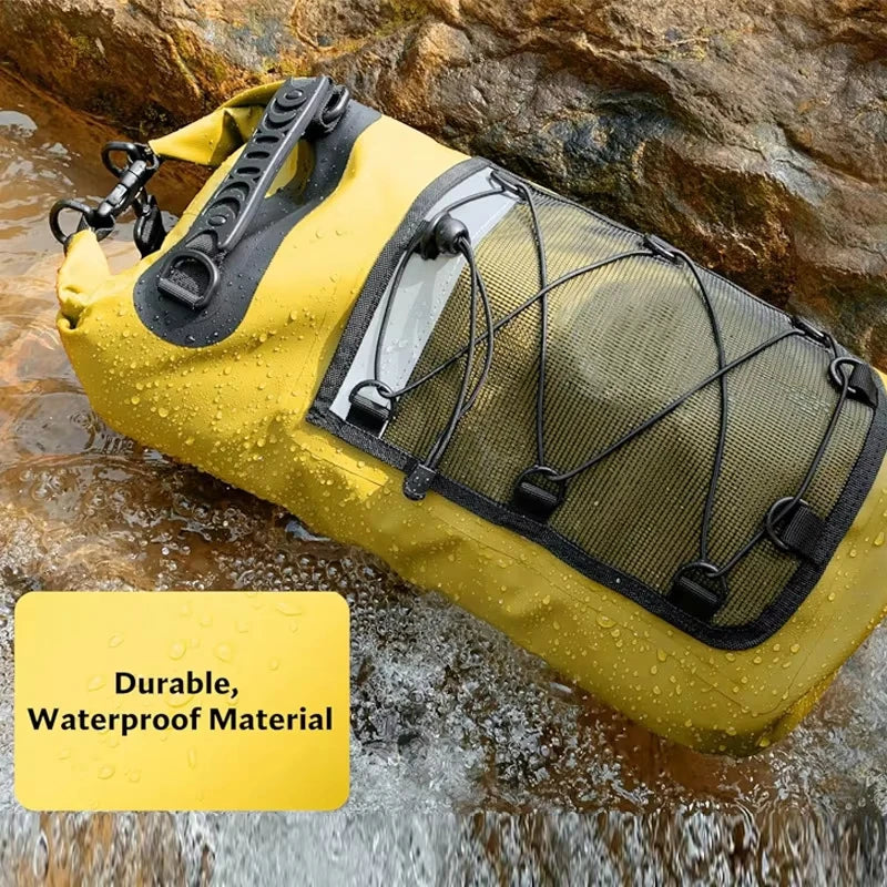 10L 20L 30L PVC Waterproof Swimming Backpack for Kayaking Trekking Rafting Boating