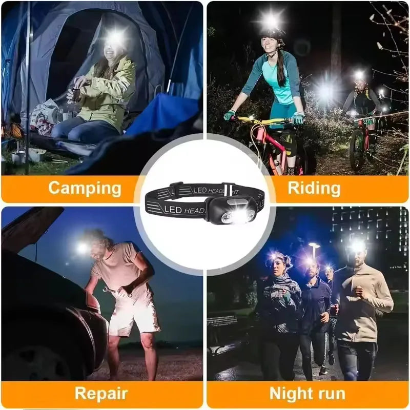 Mini rechargeable LED headlamp