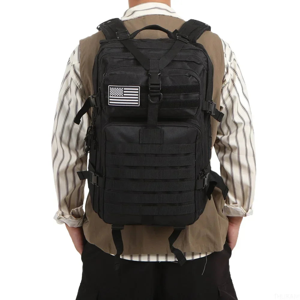 25L/50L Waterproof Backpack for Hiking, Fishing, Hunting, Outdoor Sports, Camping