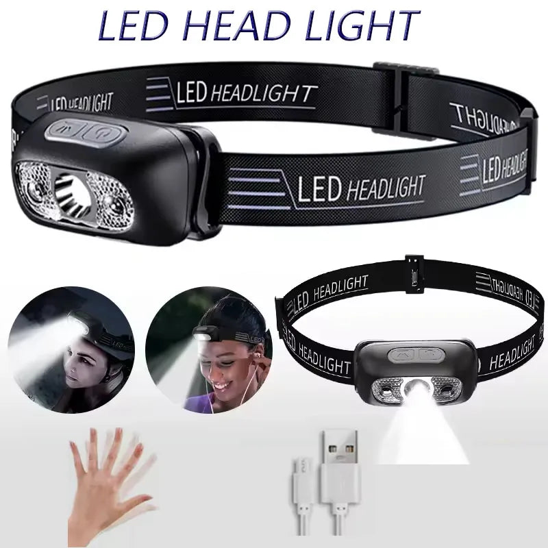 Mini rechargeable LED headlamp