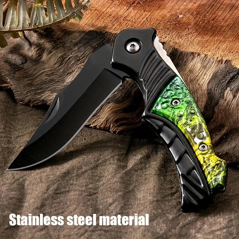Sharp survival knife, suitable for camping and hiking