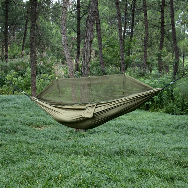 Portable Mosquito Repellent Hammock for Camping Travel Sleeping Gear