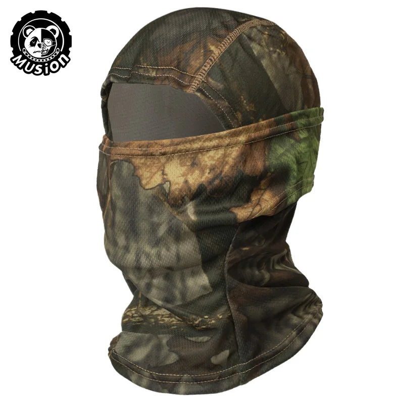 Musion Camouflage Balaclava Face Mask Bandana Hood Headwear for Motorcycle Skiing Hunting