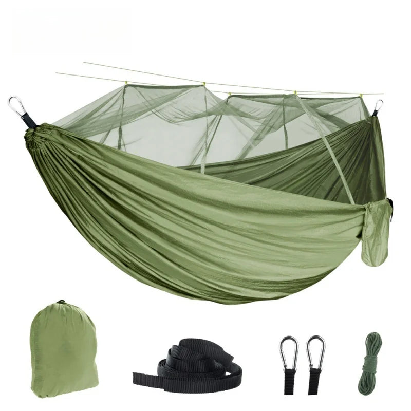 Portable Mosquito Repellent Hammock for Camping Travel Sleeping Gear
