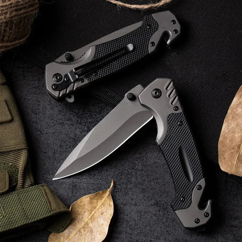 Tactical Folding Knife, Survival Pocket Knives for Self Defense, Hunting Weapon, Outdoor Camping