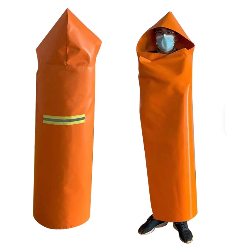 FIRE - The Vivre Demain® fire survival kit for quickly evacuating a burning area.