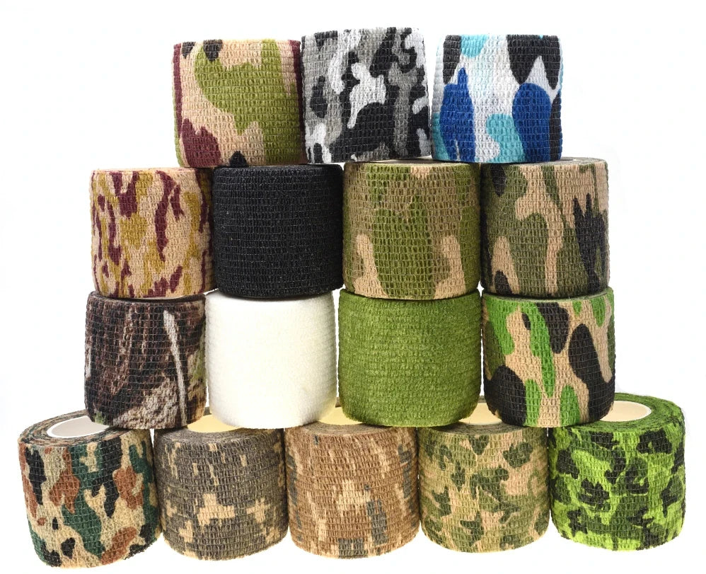 1 roll of 4.5m x 5cm waterproof stealth camouflage tape