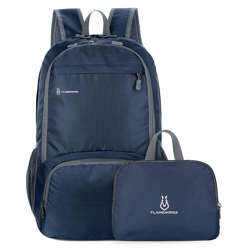 Lightweight, waterproof, foldable backpack, ideal for travel, hiking or day trips