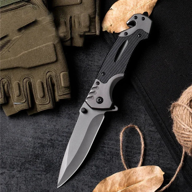 Tactical Folding Knife, Survival Pocket Knives for Self Defense, Hunting Weapon, Outdoor Camping
