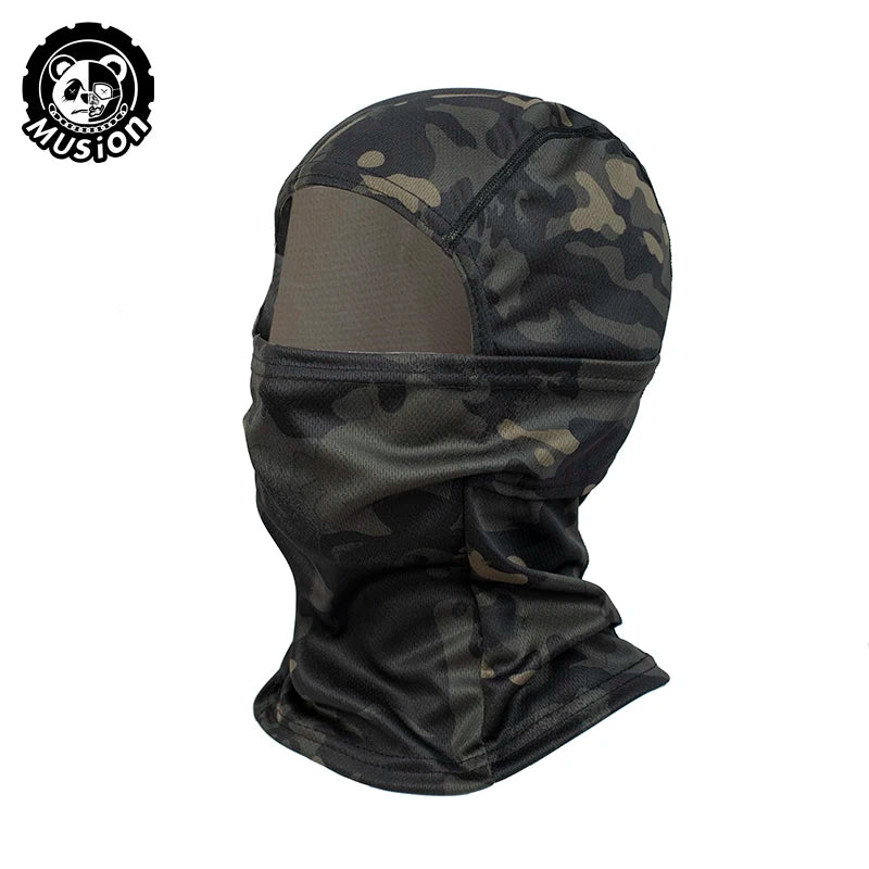 Musion Camouflage Balaclava Face Mask Bandana Hood Headwear for Motorcycle Skiing Hunting