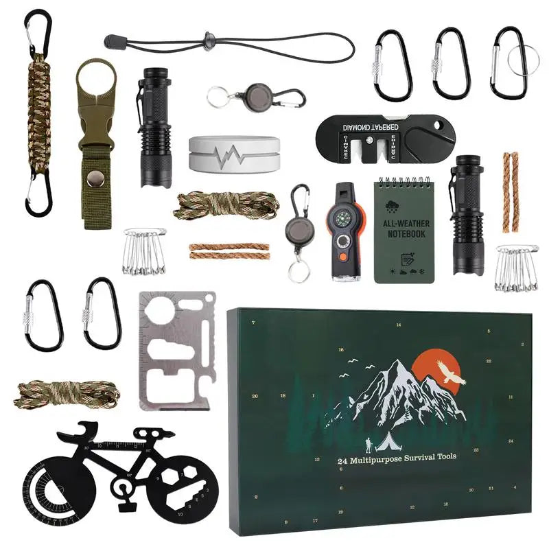 Survival Advent Calendar for Christmas Adventurers