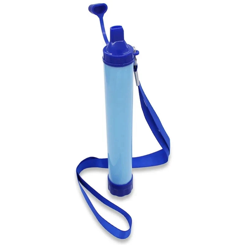Filtre à eau d'extérieur, purificateur d'eau de survie d'urgence pour le camping