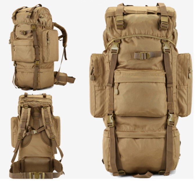Large capacity hiking backpack 70-100L