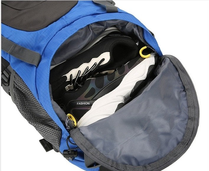 70L Large Capacity Hiking Backpack, Lightweight and Waterproof