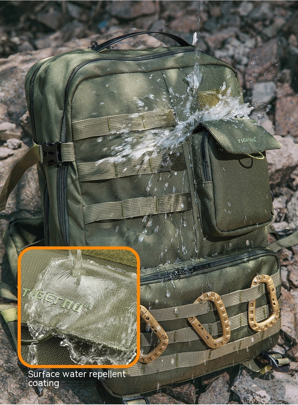 Men's Waterproof Tactical Backpack 28L