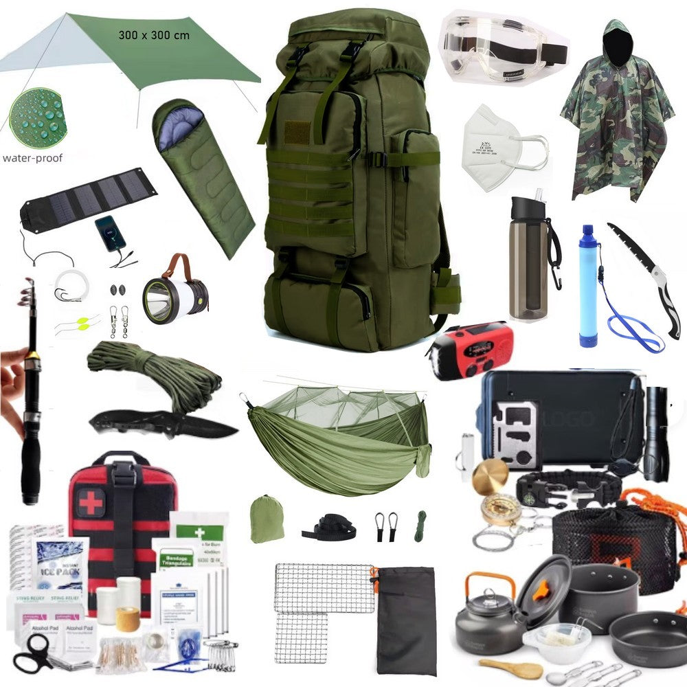 LEGEND - Survival Bag Complete Kit Vivre Demain® for emergency evacuation
