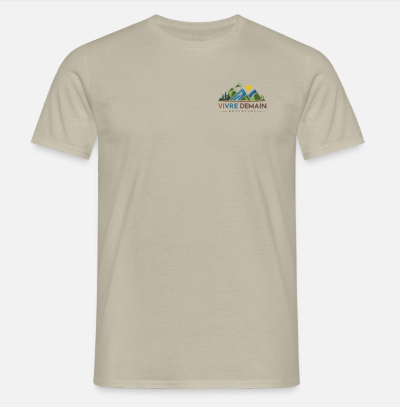 T-Shirt beige sable Vivre Demain®