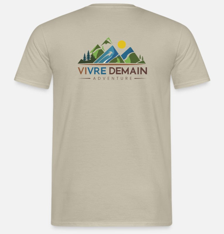 T-Shirt beige sable Vivre Demain®
