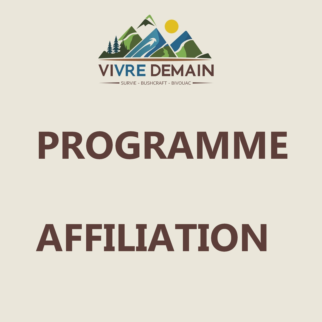 Programme Affiliation Vivre Demain
