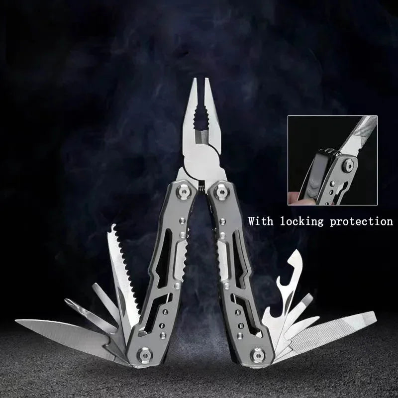 Foldable Multi-function Pliers Portable Tool for Survival Rescue