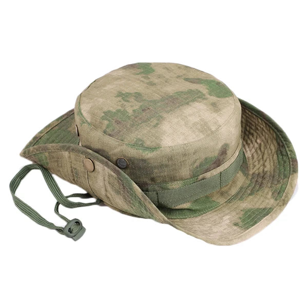 Camouflage tactical hat, bucket hat ideal for camping, climbing, fishing, hiking 