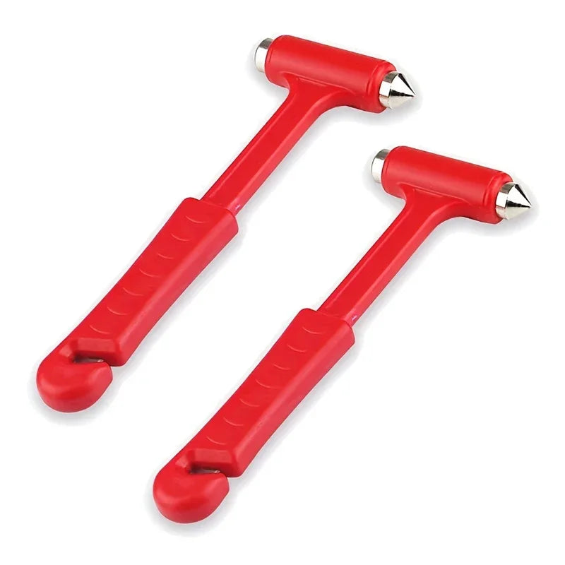 Two-in-one car emergency escape hammer, window breaker, seat belt cutter, portable car emergency rescue and escape tools 