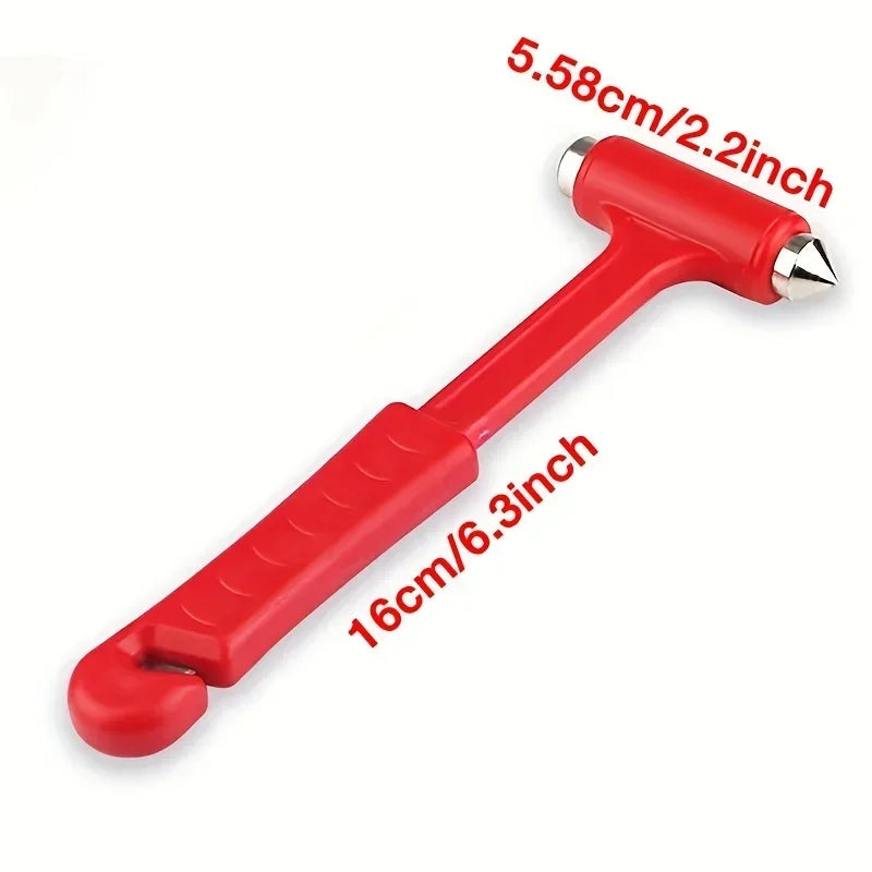 Two-in-one car emergency escape hammer, window breaker, seat belt cutter, portable car emergency rescue and escape tools 