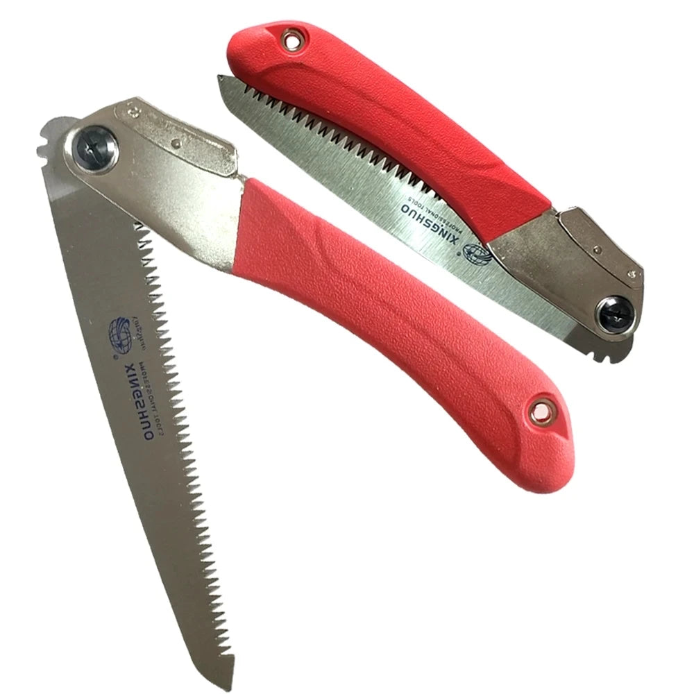 Folding Hand Saw, Garden Tools with Non-Slip Handle