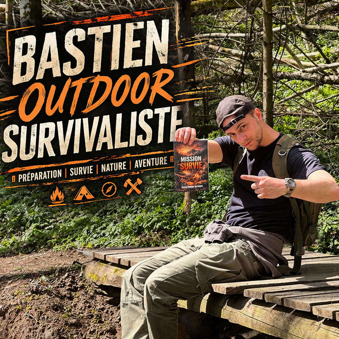 Bastien Outdoor survivaliste livre