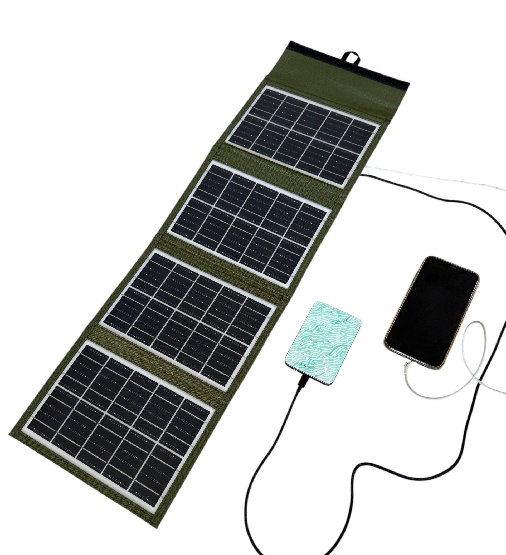 SOLAR - Panneau Solaire portable 20 watts réel Vivre Demain® vivredemain.com Solar Panels