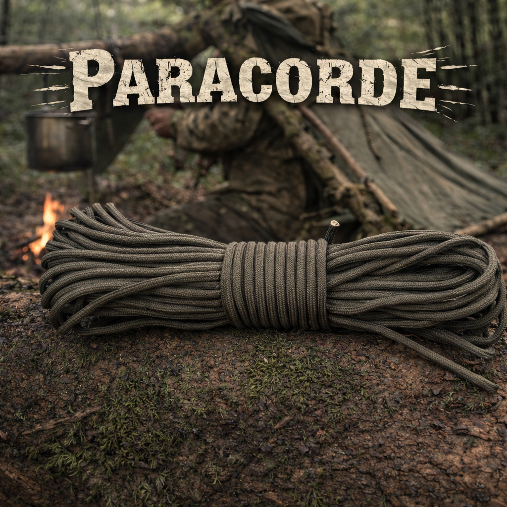 paracorde survie verte