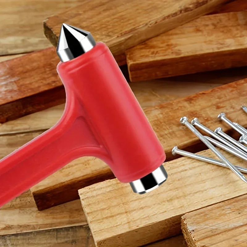 Two-in-one car emergency escape hammer, window breaker, seat belt cutter, portable car emergency rescue and escape tools 