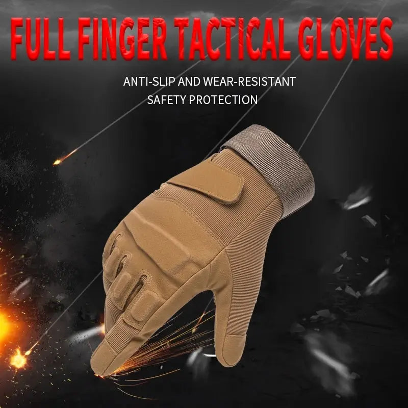Men Women Outdoor Tactical Gloves Fingerless Sports Gloves 