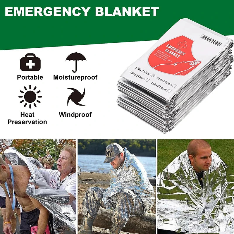 First Aid Kit - 188 Pieces - for Car, Home, Travel, Camping, Office or Sports, Fully Equipped with Emergency and Survival Essentials