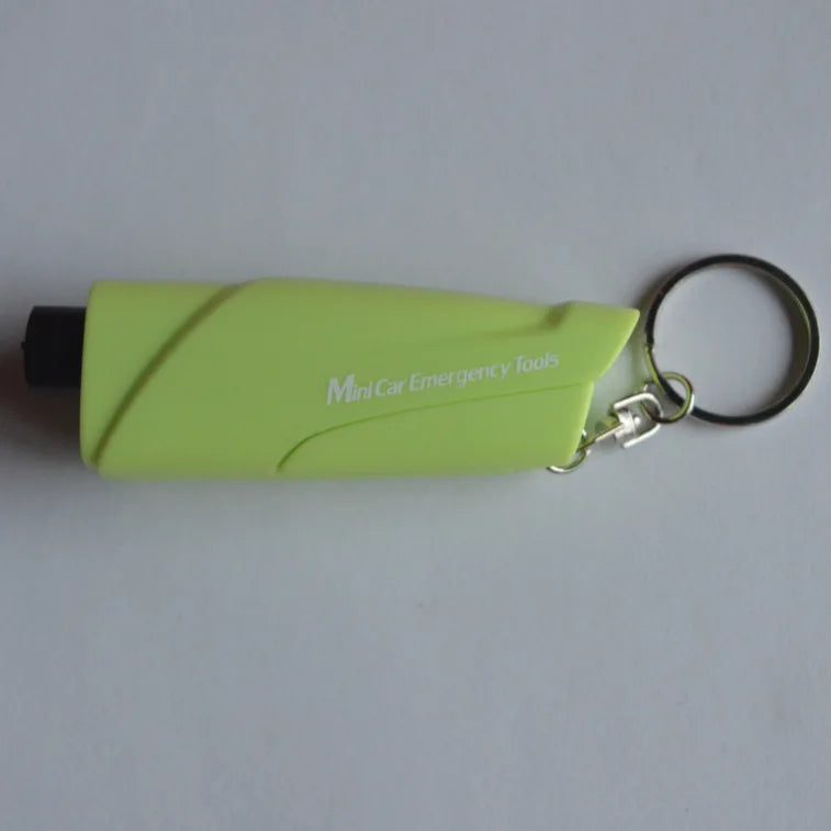 Portable Car Window Breaker Escape Hammer, Multifunctional Emergency Glass Breaker, Seat Belt Cutter, EDC Outdoor Self-Defense Tool