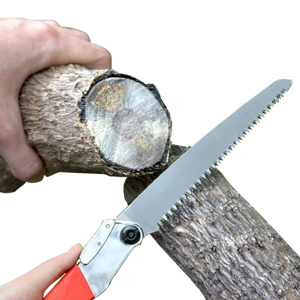 Folding Hand Saw, Garden Tools with Non-Slip Handle